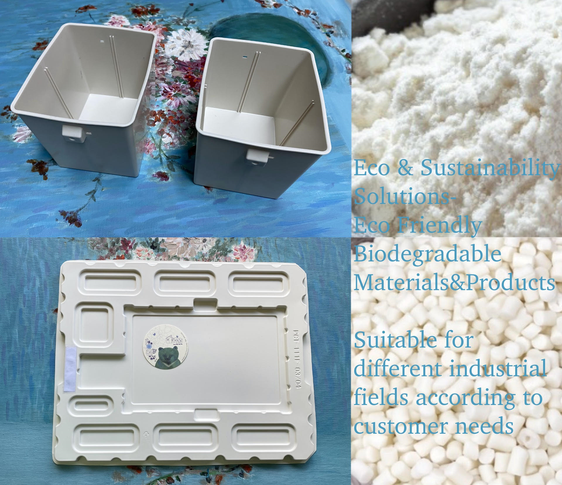 ECO Biodegradable materials and products - Industrial Storage Boxes and packaging