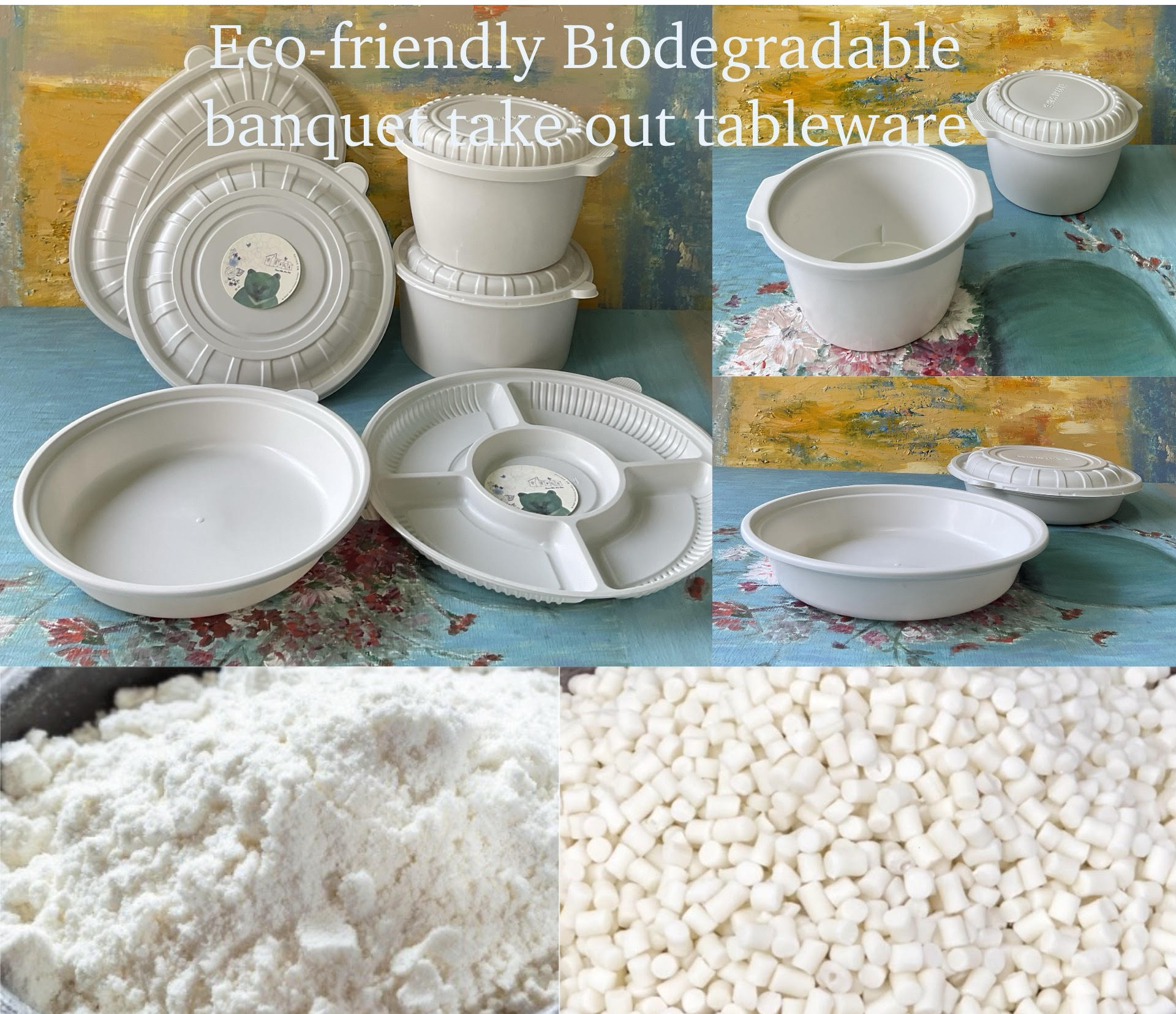 ECO Biodegradable materials and products--Production Line Packaging